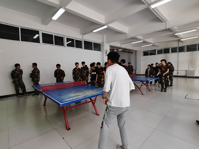 【完满班级】“乒乓有形 快乐无形”——网工2001班完满班级活动