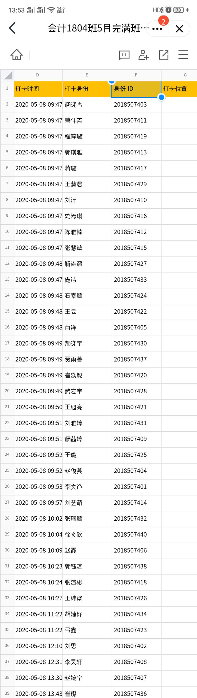 【完满班级】运动点燃生命 跑步奏响健康——淬炼商学院会计1804班完满班级活动