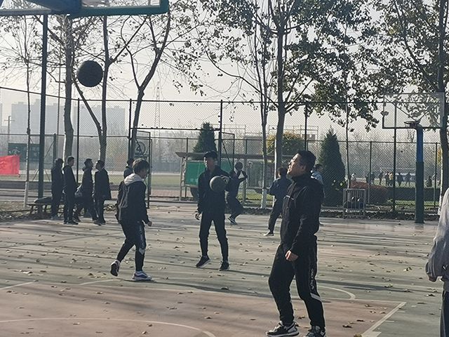 【完满班级】魅力金秋 激情篮球——食品与环境学院园林1801班完满班级活动