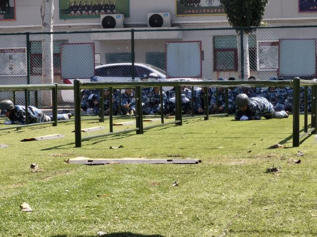 挥洒激情 遇见最棒的自己——21级智院学子军训纪实