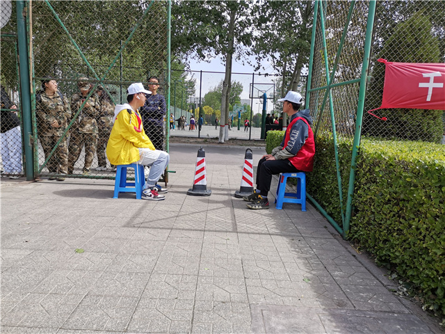 信院“红”人——赛场上的守护者