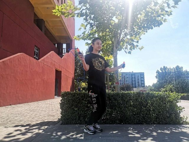 【完满班级】快乐跳绳 健康成长——艺术传媒学院服装1701班完满班级活动