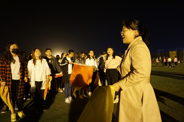 【辅导员说完满】拼尽全力百炼成钢 筑梦起航竞技精神——环科系举办“无青春 不完满”辅导员说完满活动