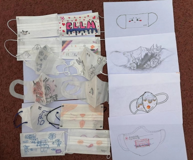 【完满团支部】“防疫在行动”创意口罩设计活动——大数据学院、信息工程学院数据2204班完满团支部活动