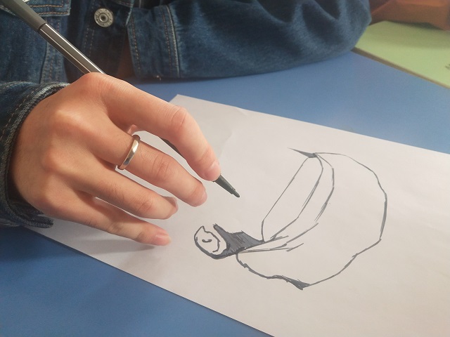 【完满班级】爱洒三月天 情系雷锋月——艺术传媒学院视觉1604班举办“雷锋精神画像”完满班级活动