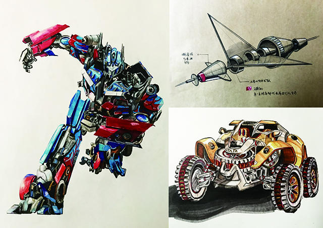 【完满班级】以梦为马 驿路风华——艺术传媒系2014级视觉、产品、服装专业举办流光“艺”彩手绘活动