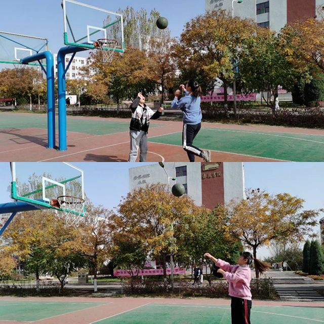 【完满班级】驰骋于青春赛道中——艺术传媒学院视觉1901班“燃青春 畅未来”趣味篮球比赛