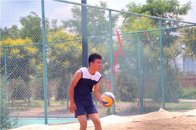 智院男排 都是好“牌”——智能工程学院于第六届“至强杯”沙滩排球联赛中勇夺冠军