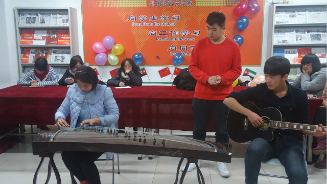外语系举办“流彩乐章”音乐交流会