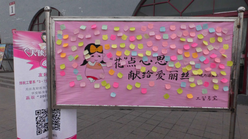缤纷信院天使梦  娉婷女生展风采——记我院第四届女生节系列活动