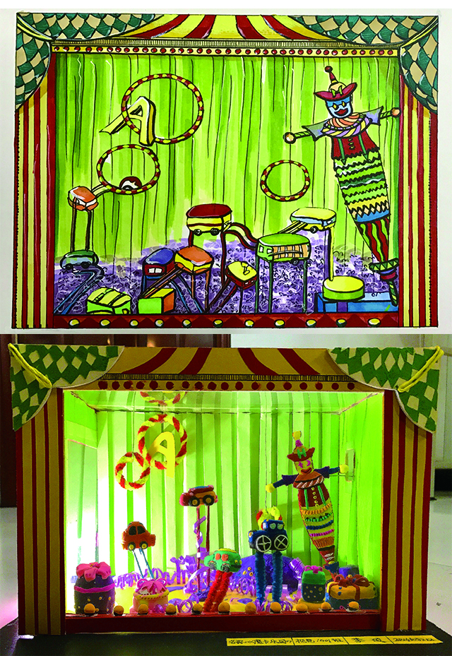 【完满班级】象牙塔里的风景——艺术传媒学院2014级视觉专业橱窗设计“专业+”主题完满活动