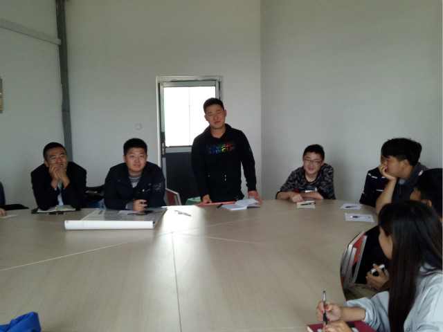 【宿舍活动室剪影】学生宿舍委员会第一次楼层长座谈会