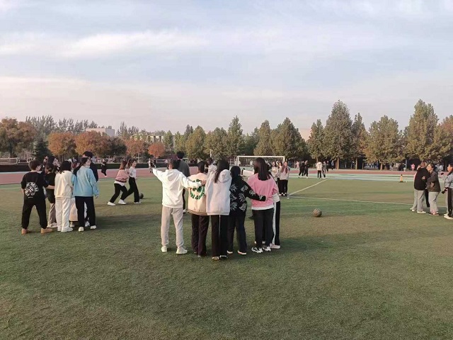 【完满班级】信仰的力量 体育的梦想——商务英语学院英语2216班完满班级活动