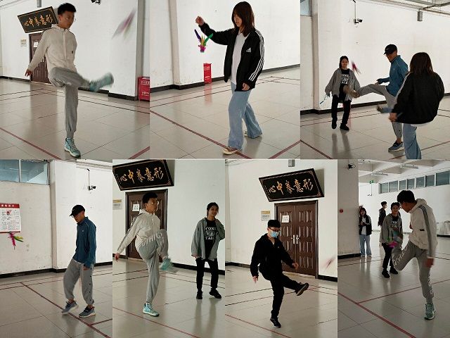 【完满班级】强身健体听党指 翔翎争雄行党则——艺术传媒学院环设2004班毽球大比拼