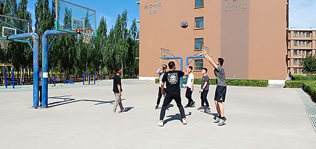 【完满班级】篮球火 燃青春——食品与环境学院园林1801班完满班级活动