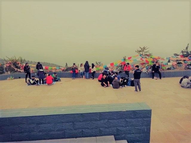【完满班级】立于山巅 瞭望远方——环科系17级举办完满班级活动