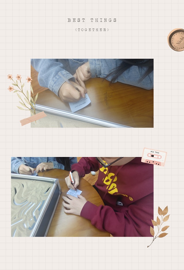大咖云集 沙画起舞——经济与管理学院数管2203班书香校园活动