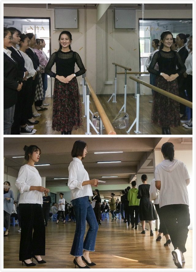 她说·女生学堂|校院两级礼仪服务队培训全新起航