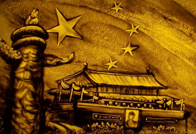 前行第163期：用手中的画表述对祖国的爱