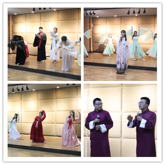 华韵书墨佳话传 华夏儿郎当自强——经济与管理学院举办第二届经典文化传颂竞演