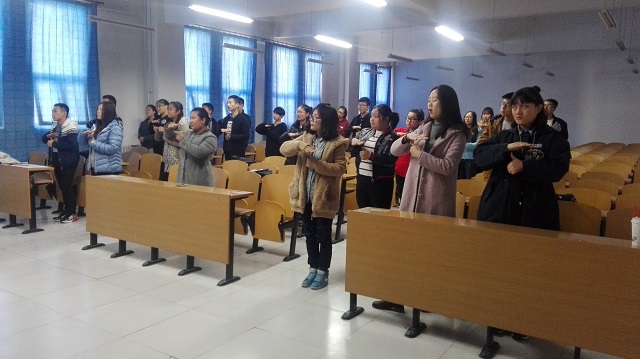 【社团快讯】“我爱我”心理社“感恩的心”手语操比赛温情来袭