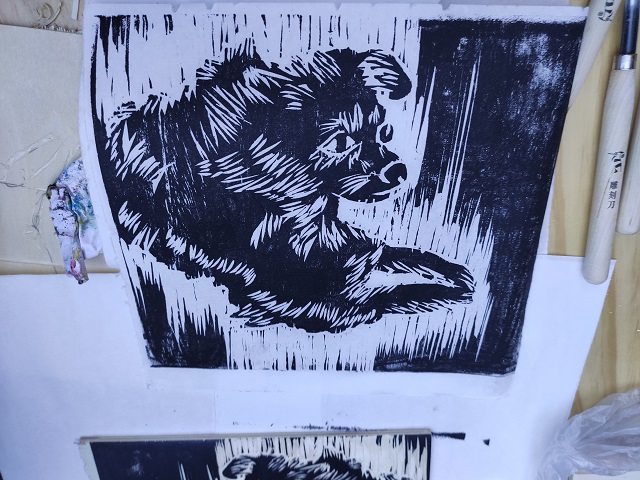 近距离接触中国传统版画 弘扬非物质文化