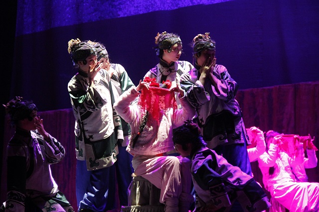 山西戏剧职业学院大型说唱剧《解放》华丽亮相