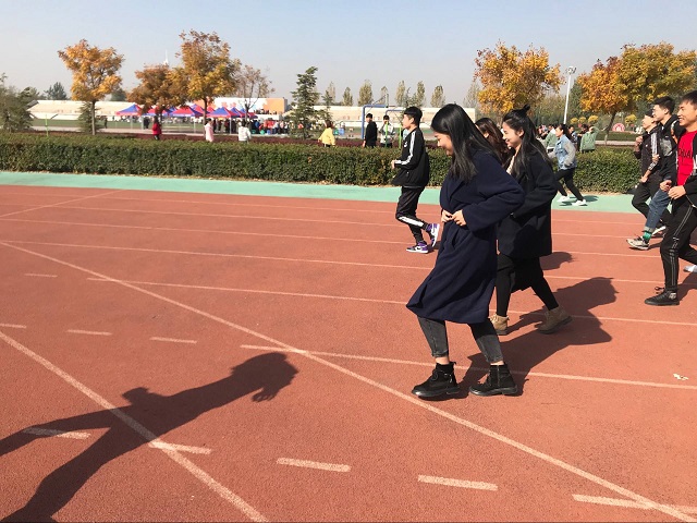 【完满班级】“同青春 共拼搏”班级田径赛——软件1506班班级体育活动