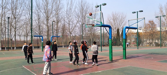 【完满班级】“阳光篮球”对抗赛——大数据学院信息工程学院数据2101班完满班级活动