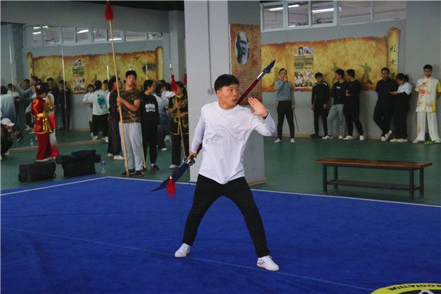 晋中信息学院武术队举行队内选拔赛 全力以赴备战省武术锦标赛