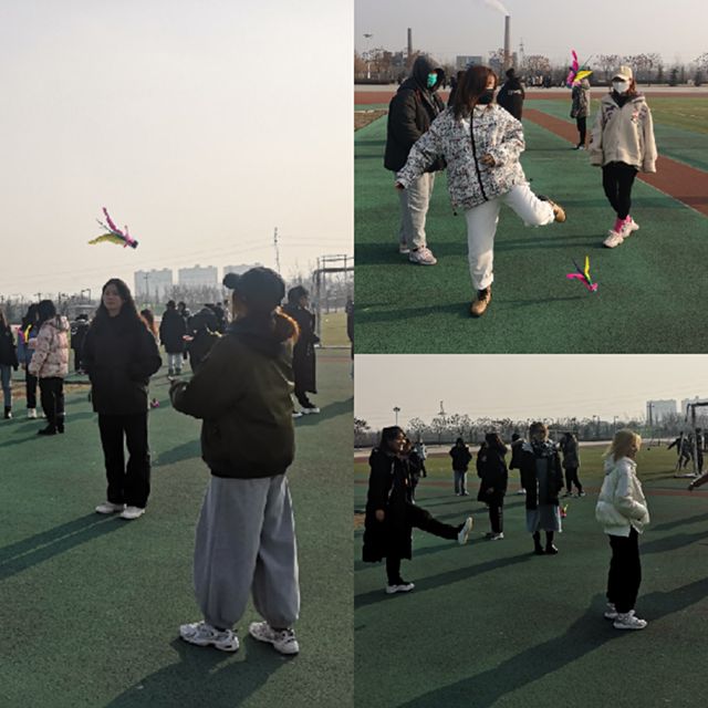 【完满班级】操纵如意 毽球飞舞——艺术传媒学院视觉1904班举办室外踢毽子活动