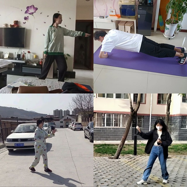 【辅导员说完满】居家锻炼 运动不止——经济与管理学院2021级辅导员说完满