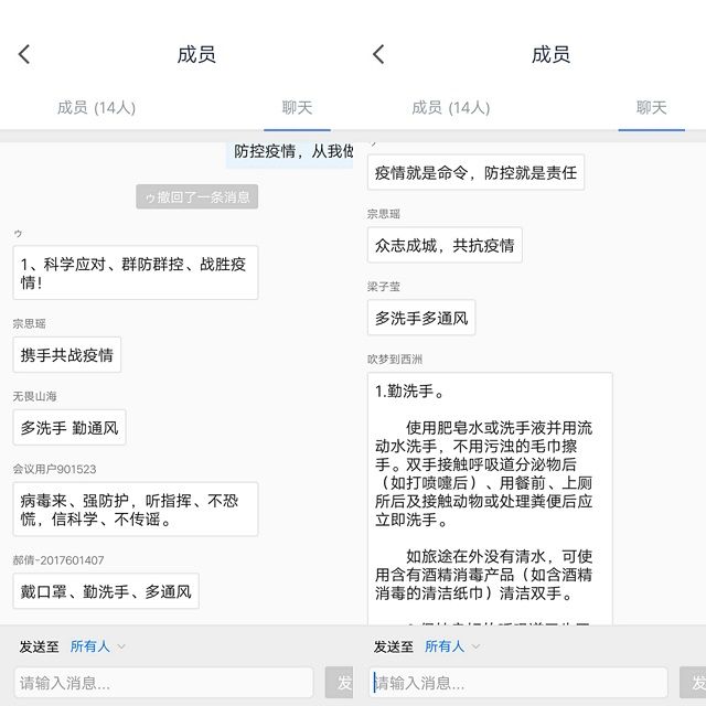 【主题团日活动】防控新冠肺炎——艺术传媒学院服装1701主题团日活动