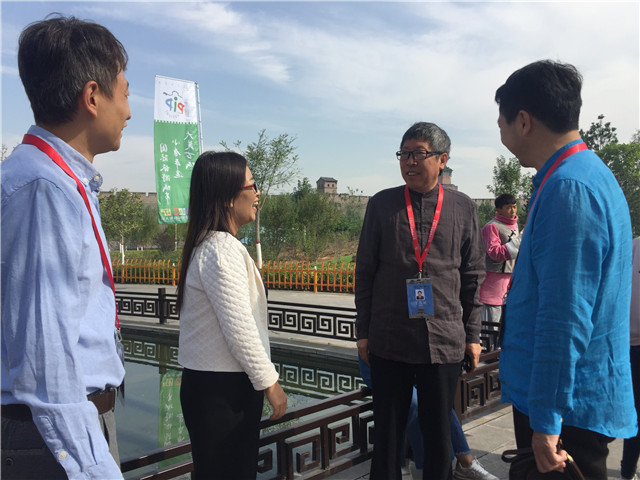 相约古城 共筑未来——学院领导应邀出席平遥国际影展开幕式