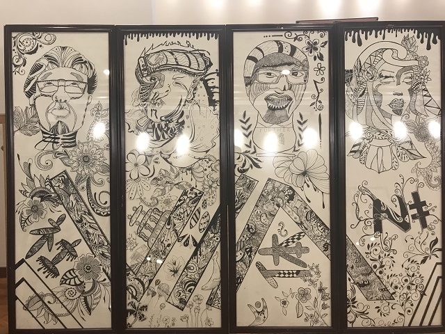 【完满班级】挥起画笔 描摹我们自己的青春——视觉1701班《装饰与图案》课程作品展