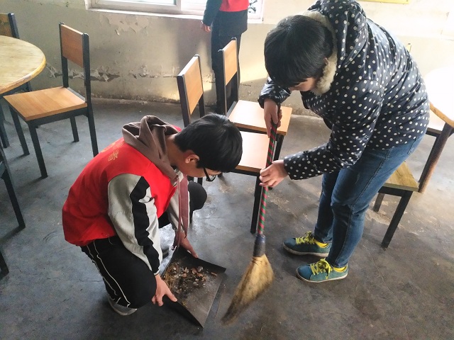 【完满班级】志愿之行 遵从本心――生技1601举办公益服务完满班级活动