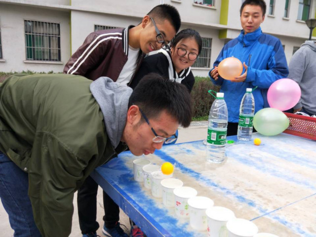 【完满班级】乒乓精神 王者意识——经济管理系物流1702班小球铸造班魂乒乓球趣味比赛