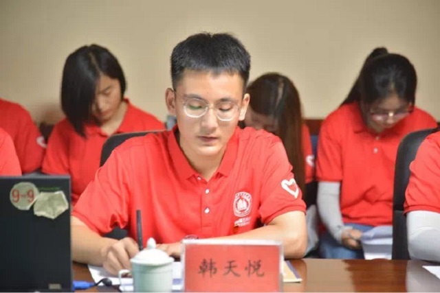 我校学子韩天悦荣获2019年度“全省优秀共青团员”荣誉称号