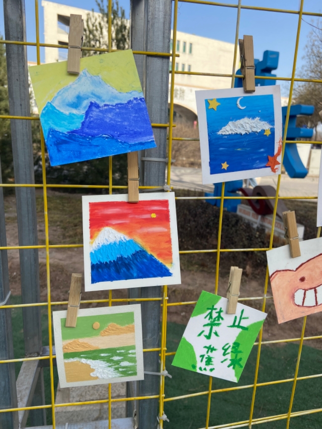 【1+1＞2】春日不迟 相逢有时·拥春入画 万物并秀 ——“拥春入画”软油画棒手工创作活动