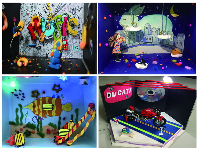 【完满班级】象牙塔里的风景——艺术传媒学院2014级视觉专业橱窗设计“专业+”主题完满活动