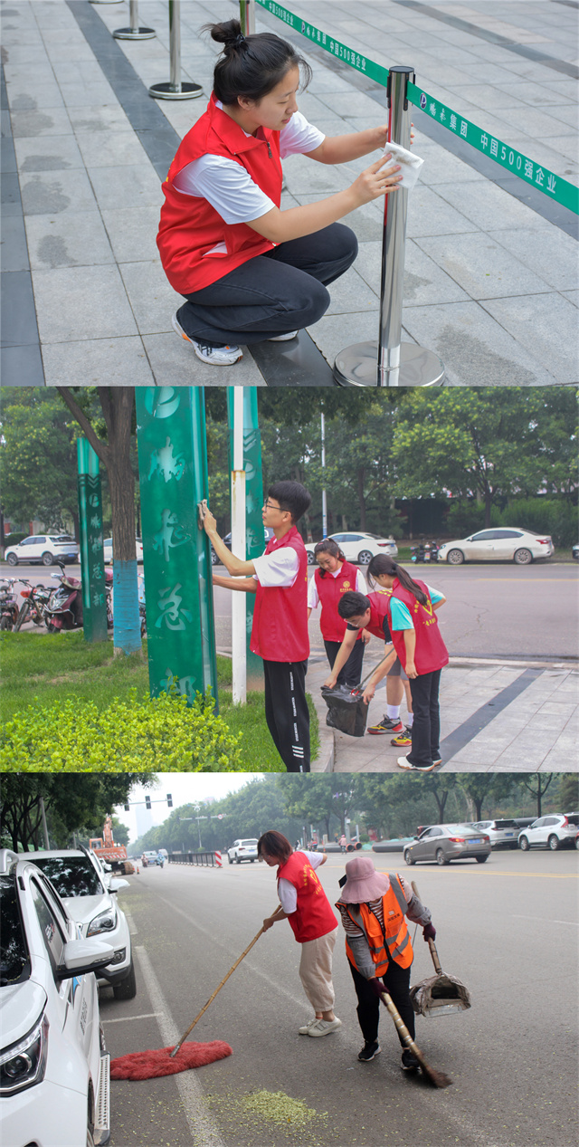 【三下乡】志愿服务守初心 绘就文明新画卷——“鹏”抟汇商 淬炼·国际商学院青年益行发展成就观察团