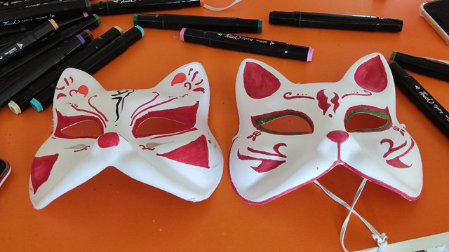 【完满班级】创意设计 面具DIY ——淬炼商学院会计2004班完满班级活动