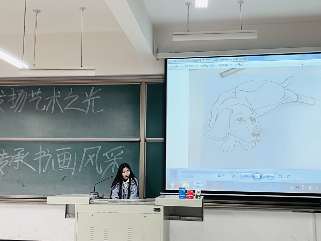 【完满班级】发扬艺术之光 传承书画风采 共创魅力校园——食品与环境学院园林2104班完满班级活动
