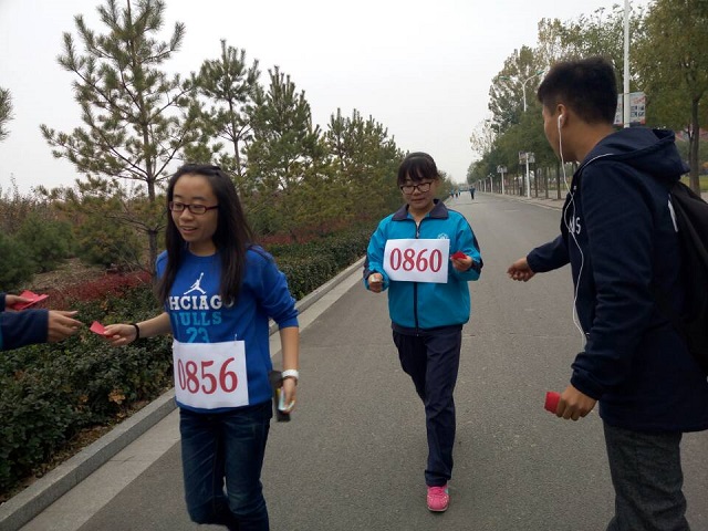 环科系第三届“乐享杯”班级乐跑赛圆满结束