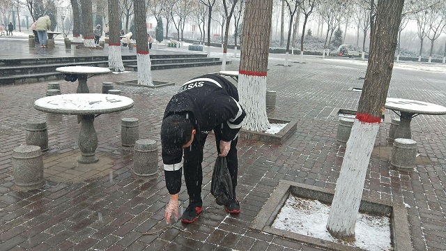 【完满班级】“公益同行 为爱呼唤”捡跑活动——数字1902班完满班级活动