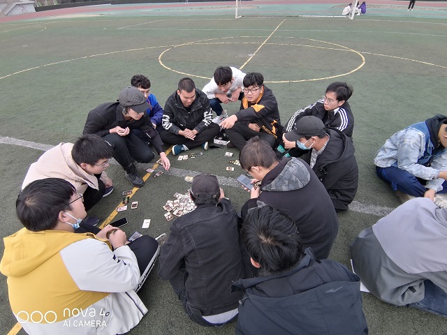 棋行牌过 阳光相伴——远景1901完满班级活动