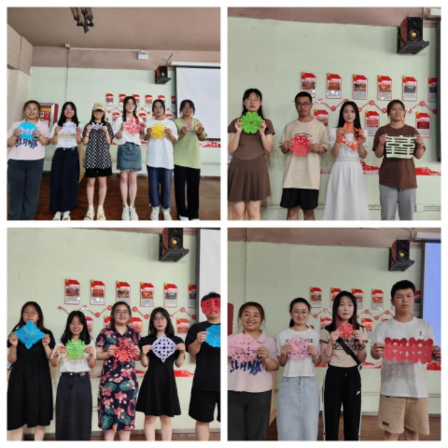 【完满团支部】剪艺传情 指间乾坤——淬炼·国际商学院资产2202班完满团支部活动