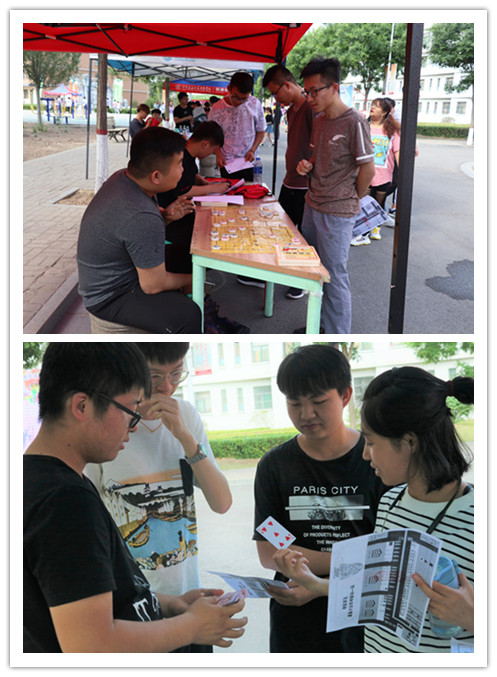 【1+1>2】初夏游园乐中意 双院联合伴你行——经济与管理学院、太行书院携手举办“玩尽挑战 欢笑社区”趣味游园活动