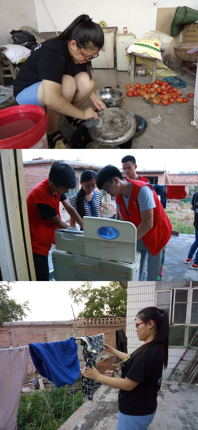 【三下乡】志愿帮扶南郭 关爱贫困老人