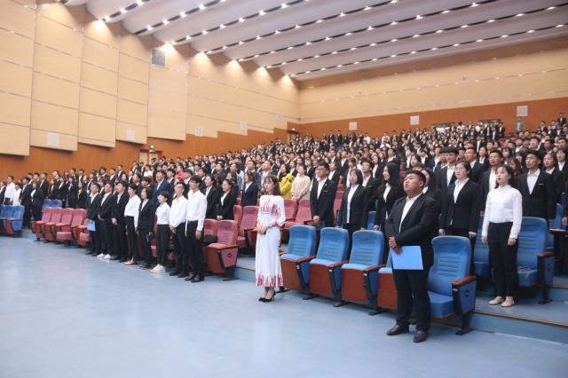 我校2019-2020学年“青马工程”校院两级学生干部培训班顺利开班